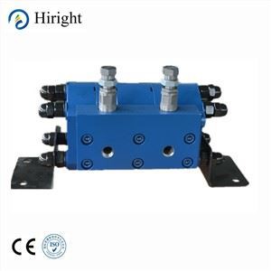 Rhannwr llif gêr haearn bwrw hydrolig â falf